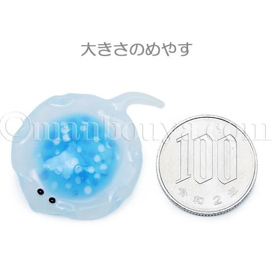 魚 ガラス細工 ミニチュア 雑貨 水族館 グッズ グラススクエア