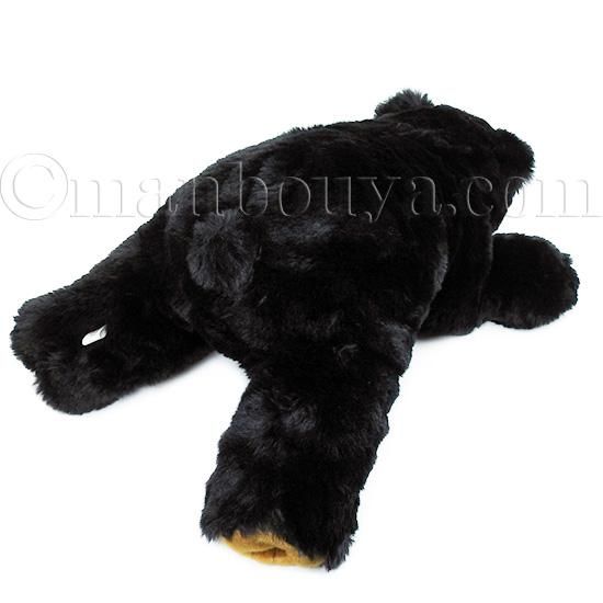 可愛いグロテディベア　黒のみ ぬいぐるみ 黒クマ テディベア かわいい リアル クリスマス 昼寝