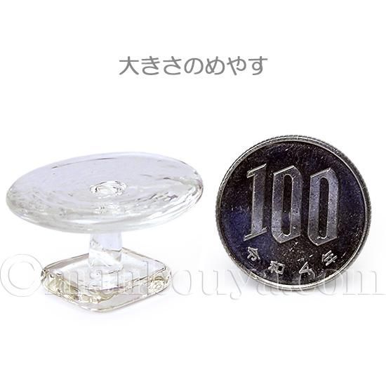 家具 ガラス細工 ミニチュア ディスプレイ 小物 丸 テーブル