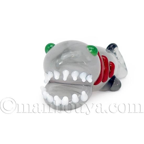 深海魚 グッズ サメ ガラス細工 ミニチュア 水族館 お土産 ラブカ