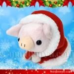 5%OFF クリスマス ぬいぐるみ ブタ A-SHOW リトルビーンズ ぶた