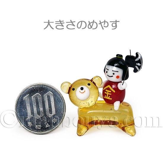 端午の節句 飾り こどもの日 置物 ミニチュア ガラス細工 ディスプレイ
