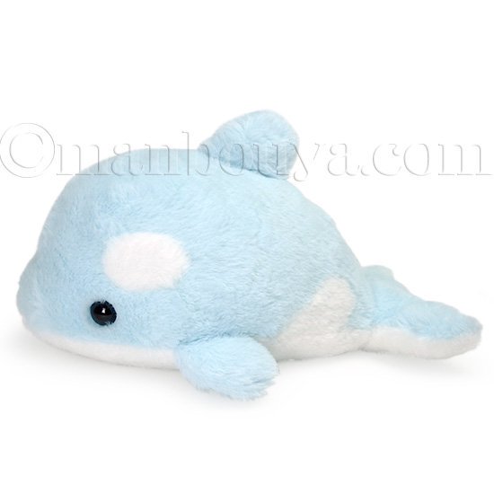 シャチ ぬいぐるみ ふわふわ マリン 水族館 キュート販売 CUTE オルカ M ブルー 35cm -  海の雑貨・水族館グッズ・動物ぬいぐるみ通販ショップ まんぼう屋ドットコム