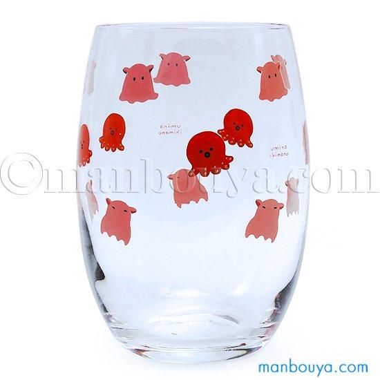 メンダコ タコ グッズ 食器 かわいい グラス ガラスコップ 海の生き物