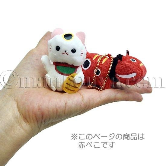 赤べこ ぬいぐるみ 人形 おもちゃ アミューズ AMUFUN ぷちまる DX 赤ベコ 6.5cm - 海の雑貨・水族館グッズ・動物ぬいぐるみ通販ショップ  まんぼう屋ドットコム