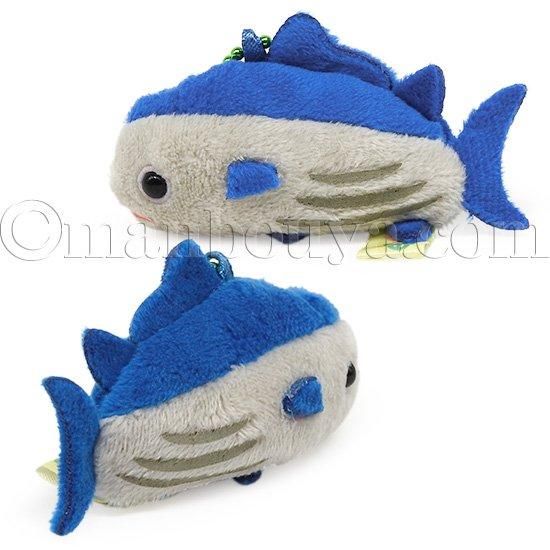 ぬいぐるみ✽アートドール✽口足藍色カラスのかーくん✽中サイズ カツオ ぬいぐるみ 魚 水族館グッズ アミューズ AMUFUN ぷちまる