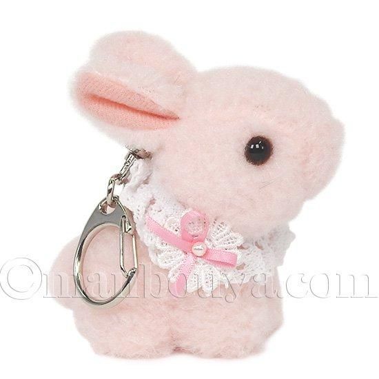 うさぎ ぬいぐるみ ピンク キーホルダー たけのこ TAKENOKO