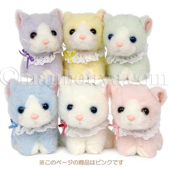猫 ぬいぐるみ ピンク たけのこ TAKENOKO JOYFUL MATES ふわもこ