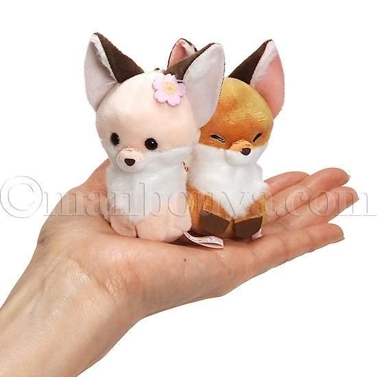 キツネ ぬいぐるみ 動物 キーホルダー アミューズ AMUFUN