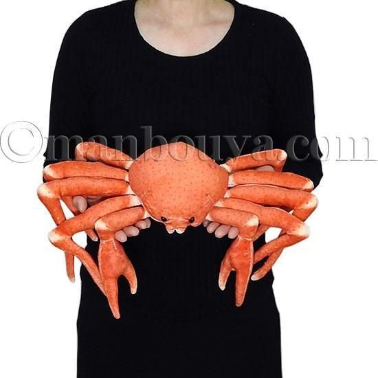 リアル カニ ぬいぐるみ 海の生き物 水族館 おもちゃ 人形