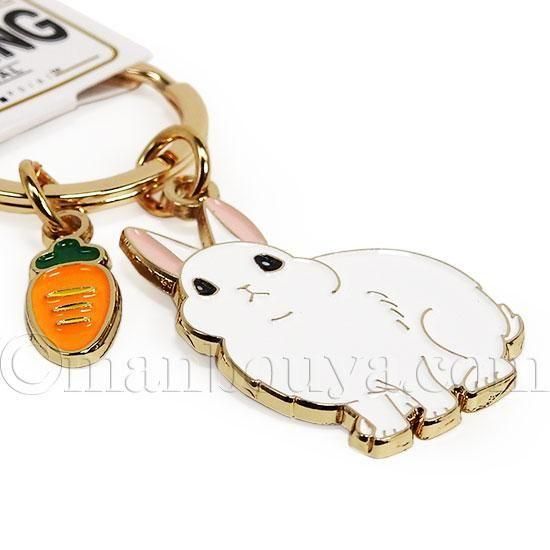 JR東日本 記念品 うさぎキーホルダー うさぎ グッズ 動物 キーホルダー おしゃれ 金属 アニマル