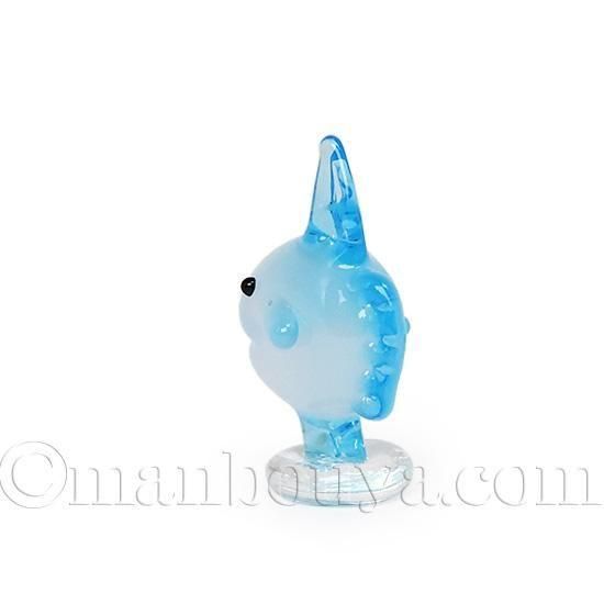 マンボウ　まんぼう　ガラス細工　魚　鎌倉　土産 マンボウ グッズ 魚 雑貨 ミニチュア ガラス細工 水族館 お土産