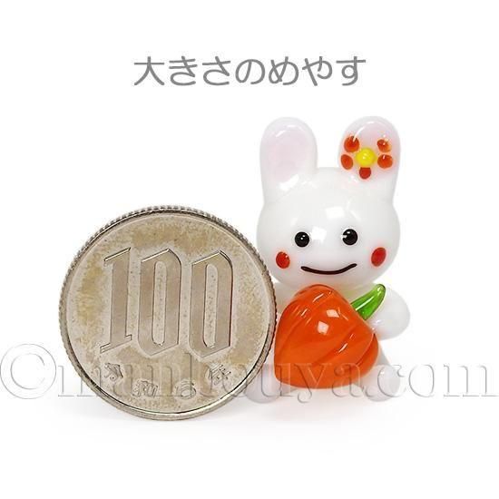 お盆飾り　ガラス細工　ミニチュア ガラス細工 精霊馬（L) ほおずきセット（木台付）ミニチュア