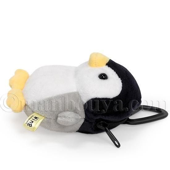 ペンギン ぬいぐるみ ポーチ 小物入れ コインパース サンレモン