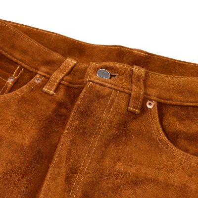 ANDFAMILY'S アンドファミリー/ Suede Half Pants