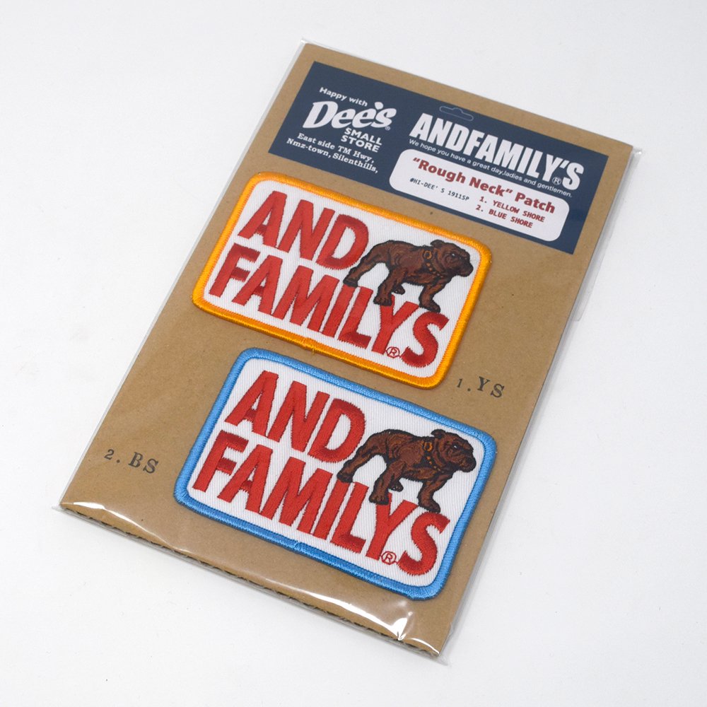 ANDFAMILY'S アンドファミリー/   TRUCK LOGO PATCH - 2pcs./1set-