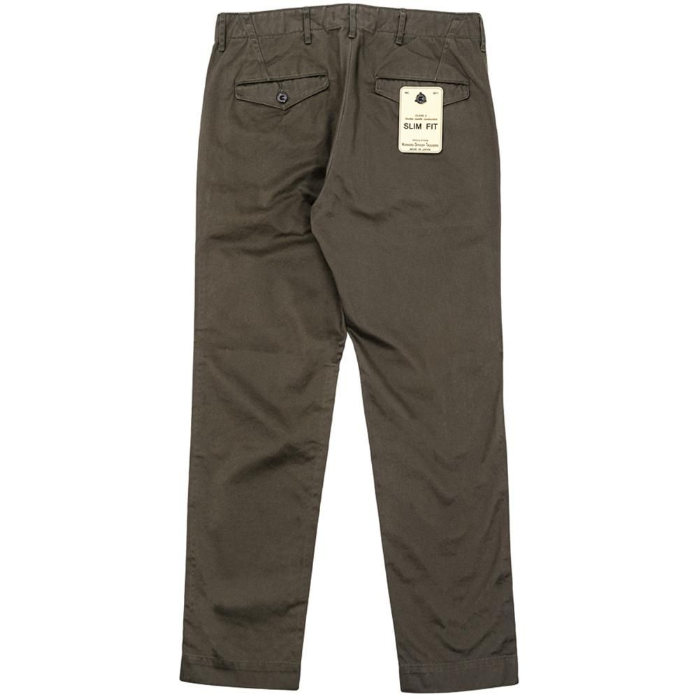 美品 WORKERS OFFICER TROUSERS SLIM グレー チノ WORKERS ワーカーズ Officer Trousers Slim, Type 2 Greige