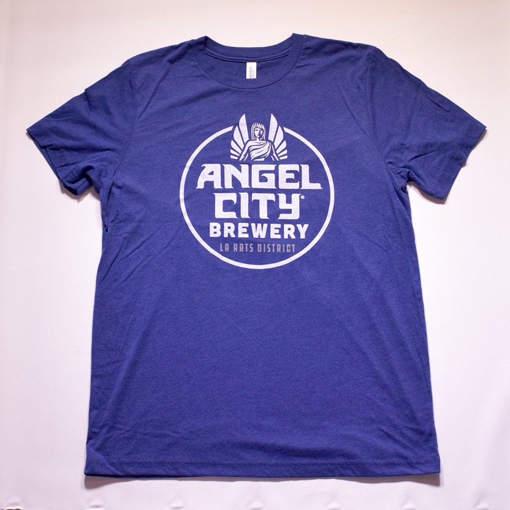 Angel City Brewery / Purple Logo Tee - Round Logo