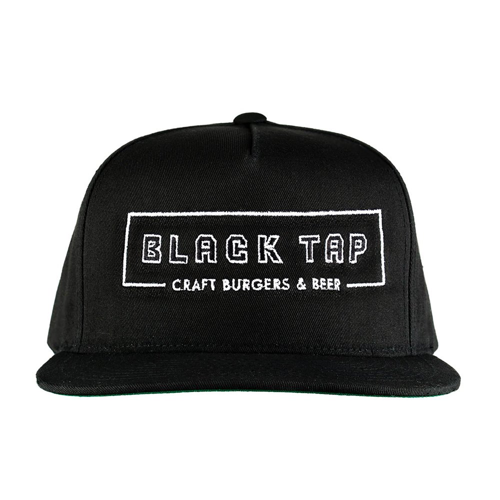 BLACK TAP CRAFT BURGERS & BEER / LOGO SNAPBACK, BLACK