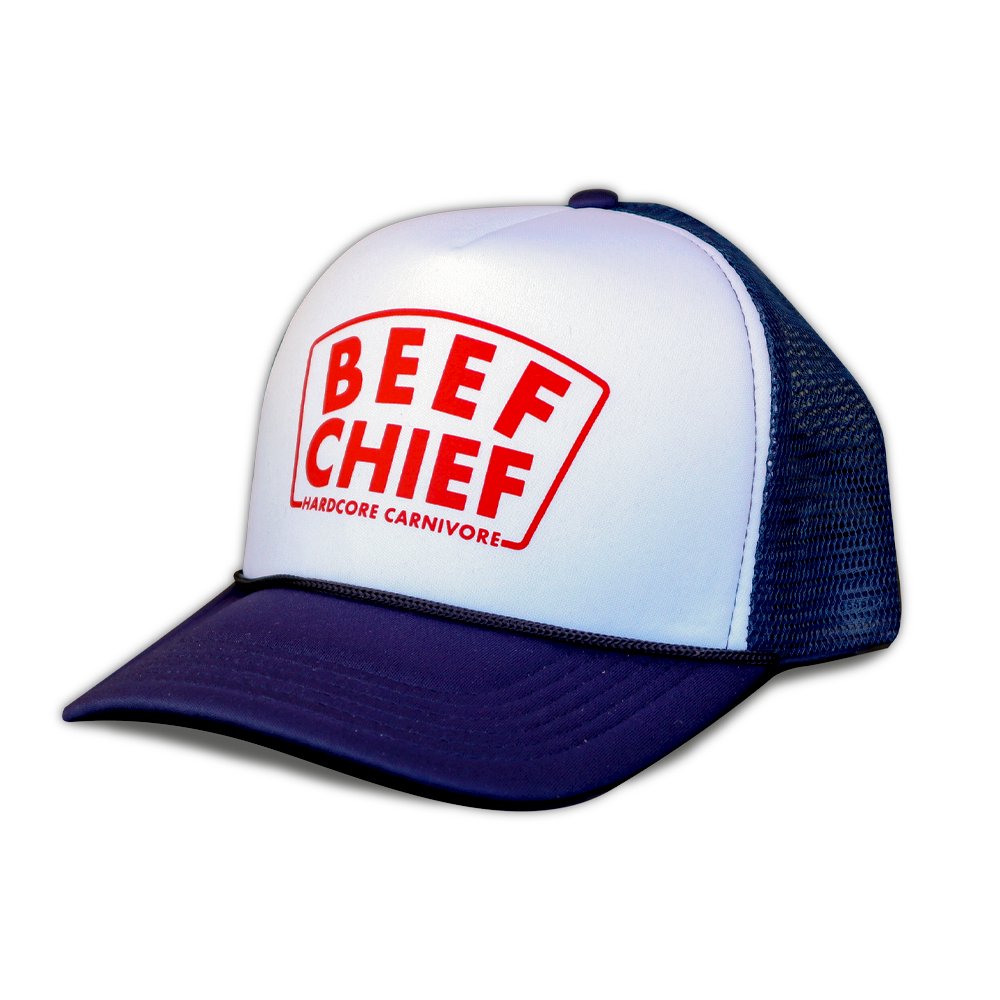 HARD CORE CARNIVORE / Beef Chief foam trucker mesh back cap