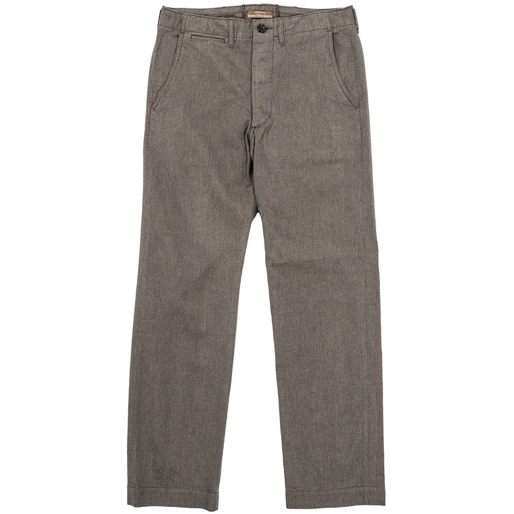 WORKERS K&TH /  Officer Trousers, Standard, Type 1, Yarn Dyed Twill, Olive Grey