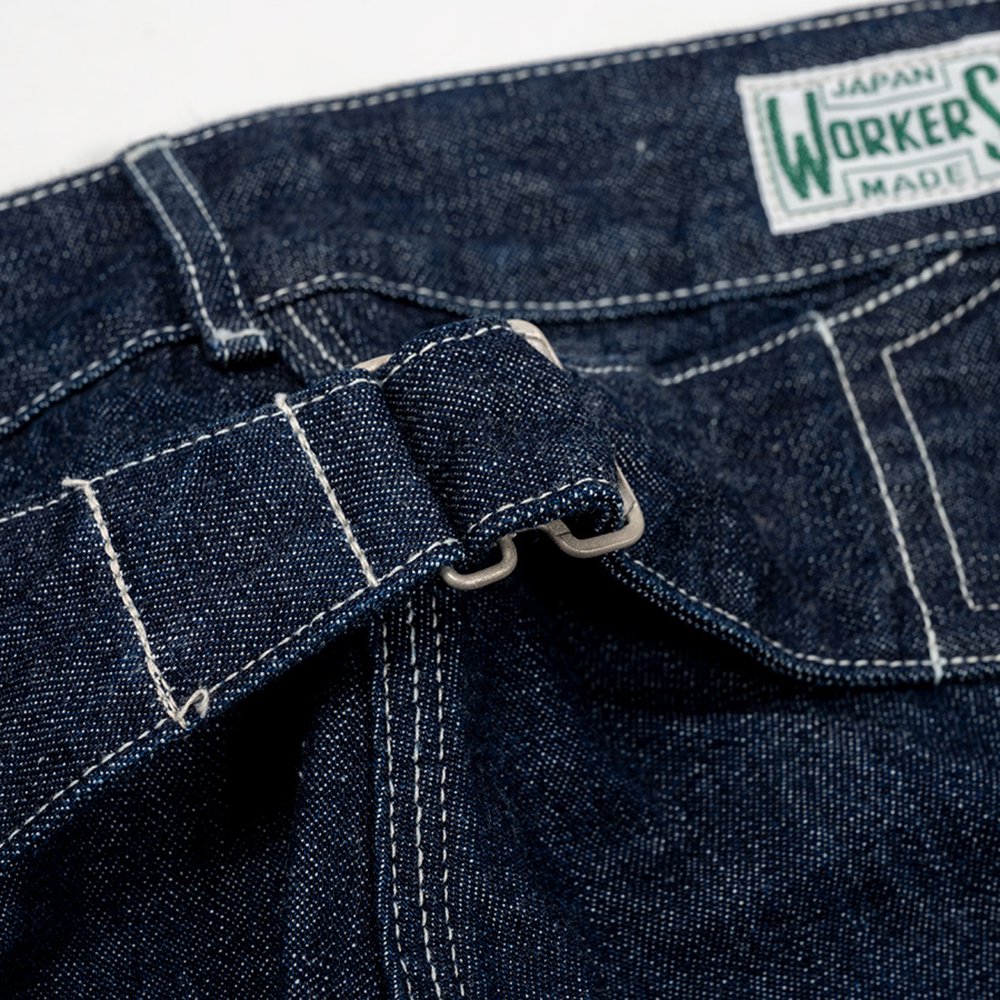 WORKERS K&TH / HERCULES Pants, Buckle Back, 10 oz, Denim