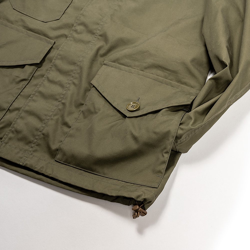 WORKERS K&TH / Royal Navy Smock Mod, Cotton Nylon Oxford , OD