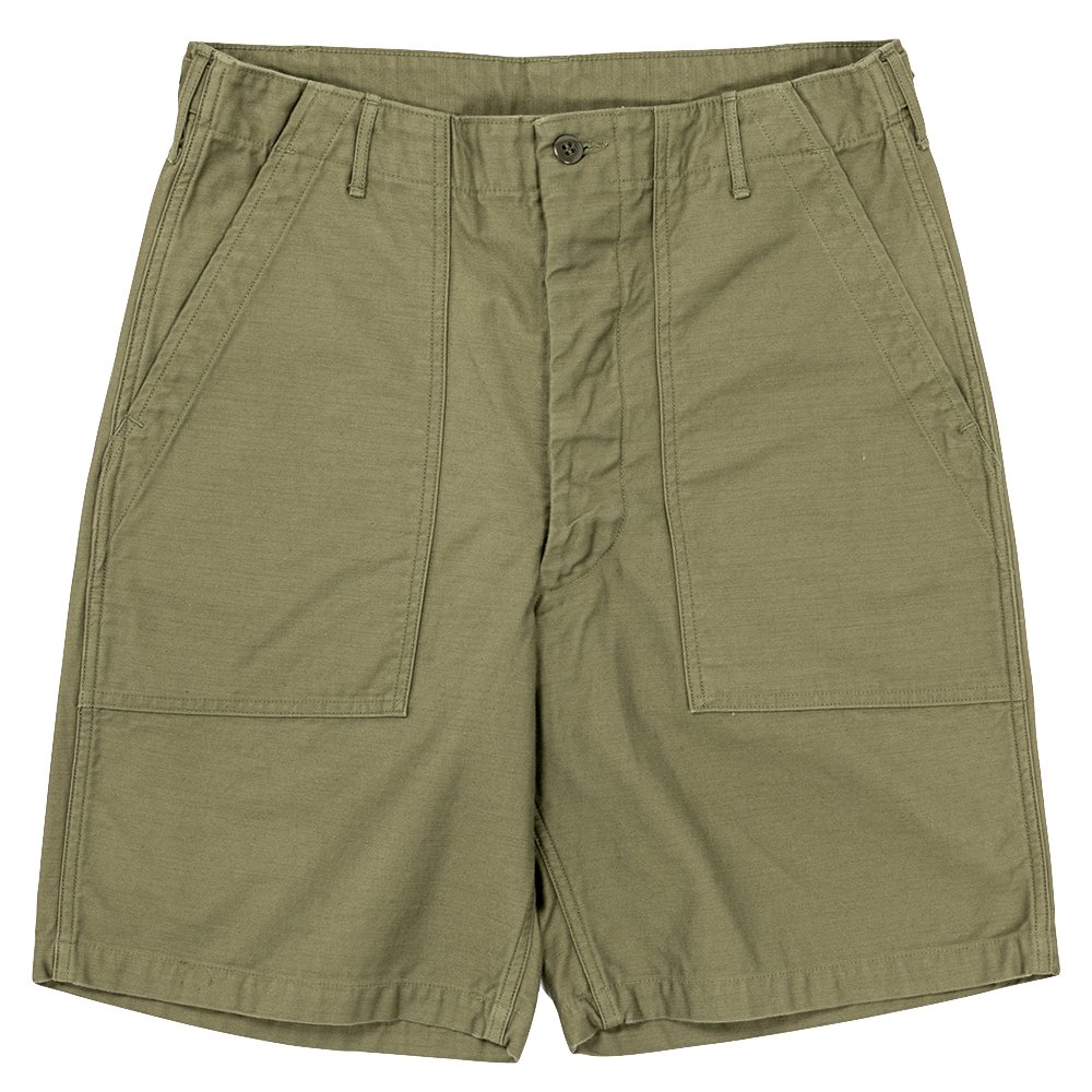 WORKERS K&TH ワーカーズ/  Baker Shorts, OD Reversed Sateen,
