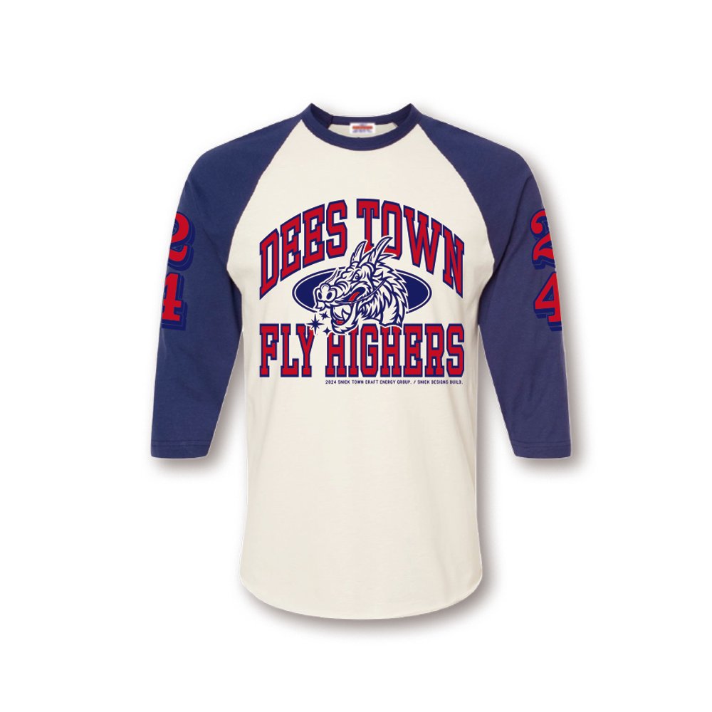 HI-DEE'S/ϥǥ 2024 Enghimono/ DEES TOWN FLY HIGHERS RUNNING SHIRT VINTAGE TYPE