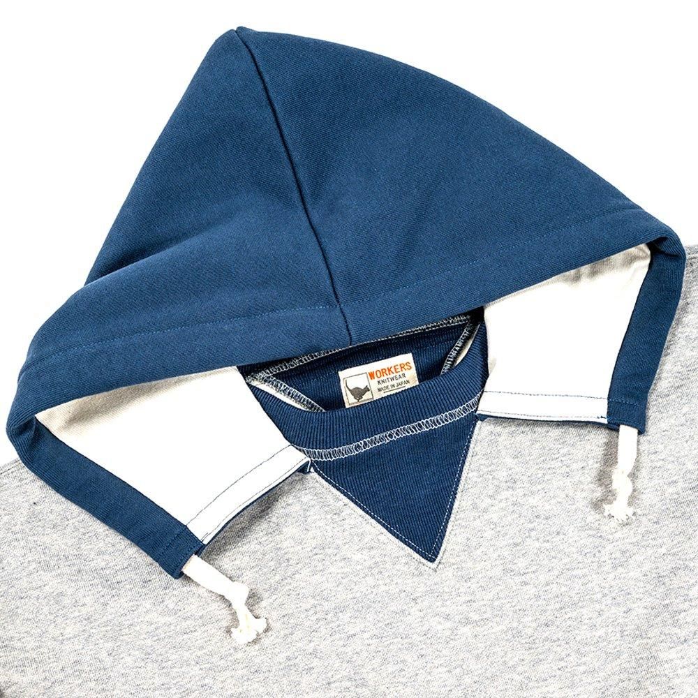 WORKERS KNITWEAR 後付け パーカー WORKERS KNITWEAR 後付け パーカー