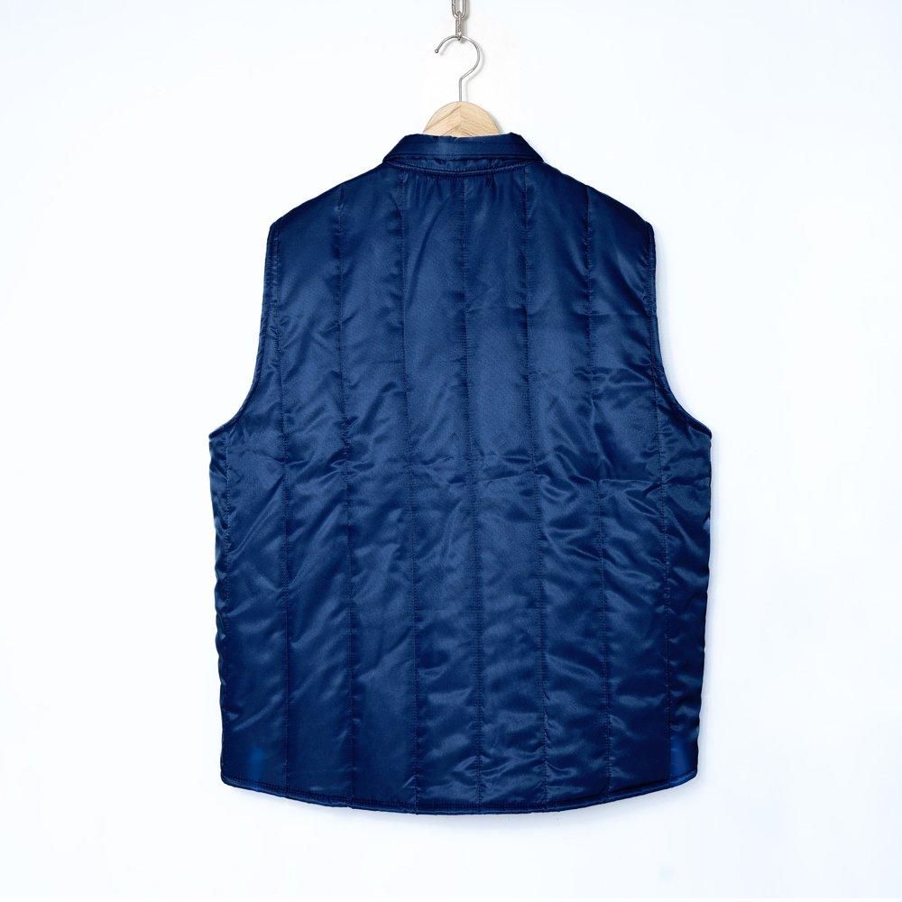 ANDFAMILY'S アンドファミリー/ Quilting Work Vest, NAVY
