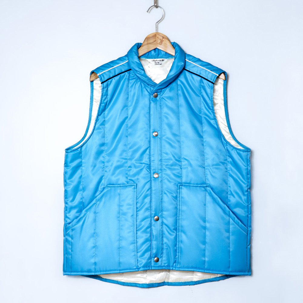 ANDFAMILY'S ɥեߥ꡼/  Quilting Work Vest, LIGHT BLUE