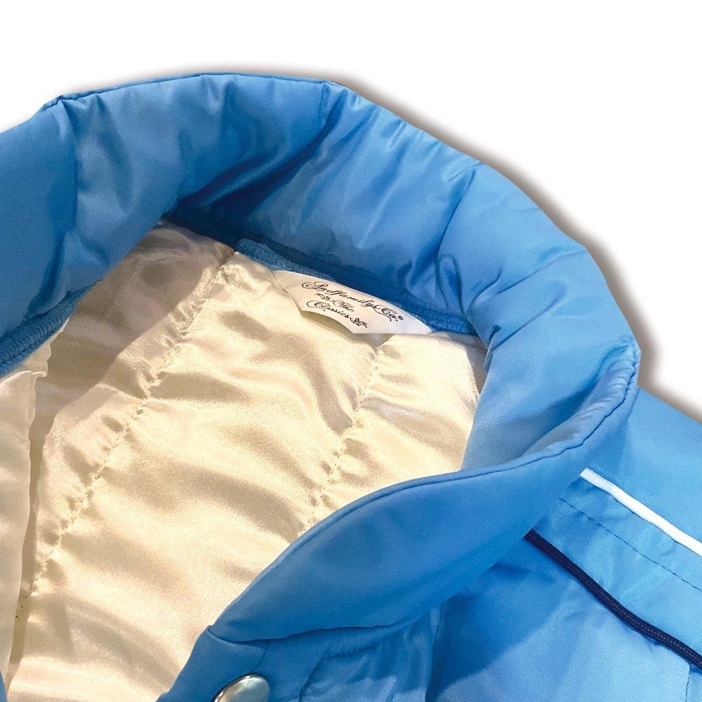ANDFAMILY'S アンドファミリー/ Quilting Work Vest, LIGHT BLUE