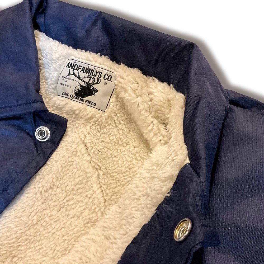 ジャケット・アウター ANDFAMILYS Sports Coach Jacket 2024AW ANDFAMILY'S アンドファミリー/ Sports Coach Jacket, Navy