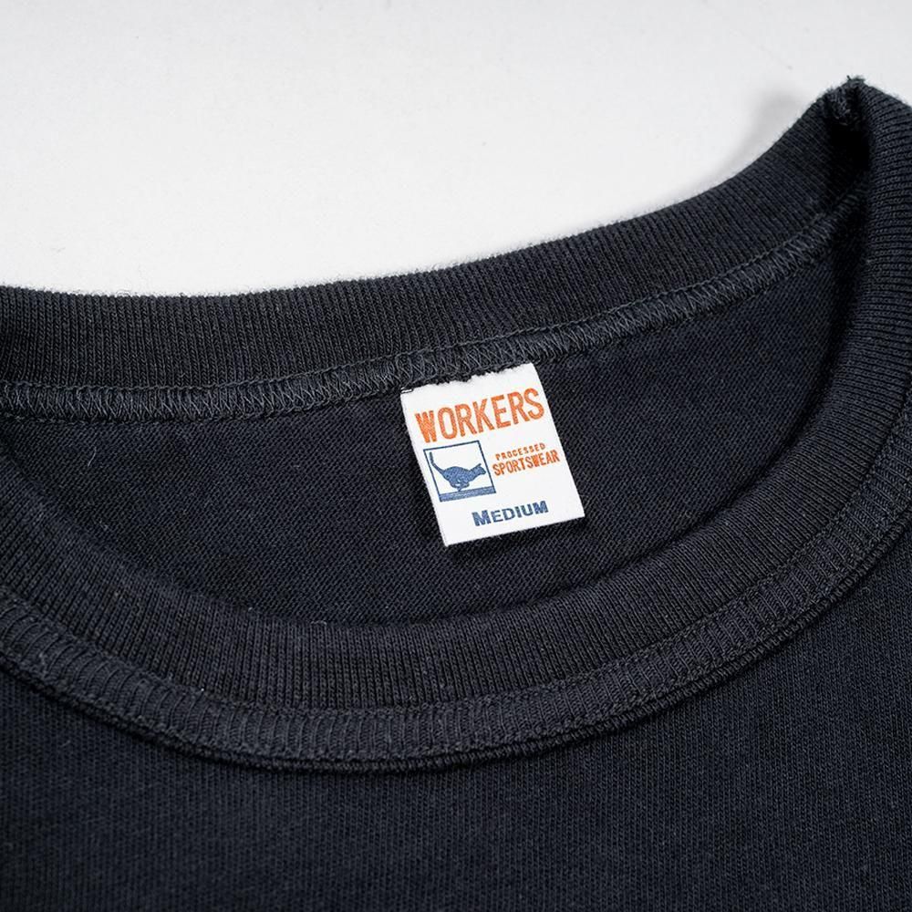 WORKERS K&TH ワーカーズ/ Running Cat T, 88/12 Cotton / Rayon