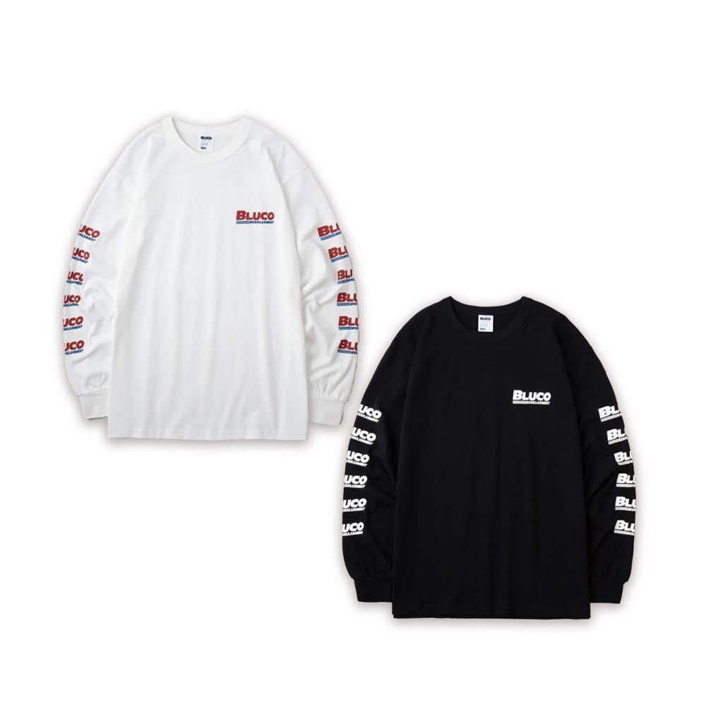 BLUCO ֥륳 / PRINT L/S TEE -BWG-