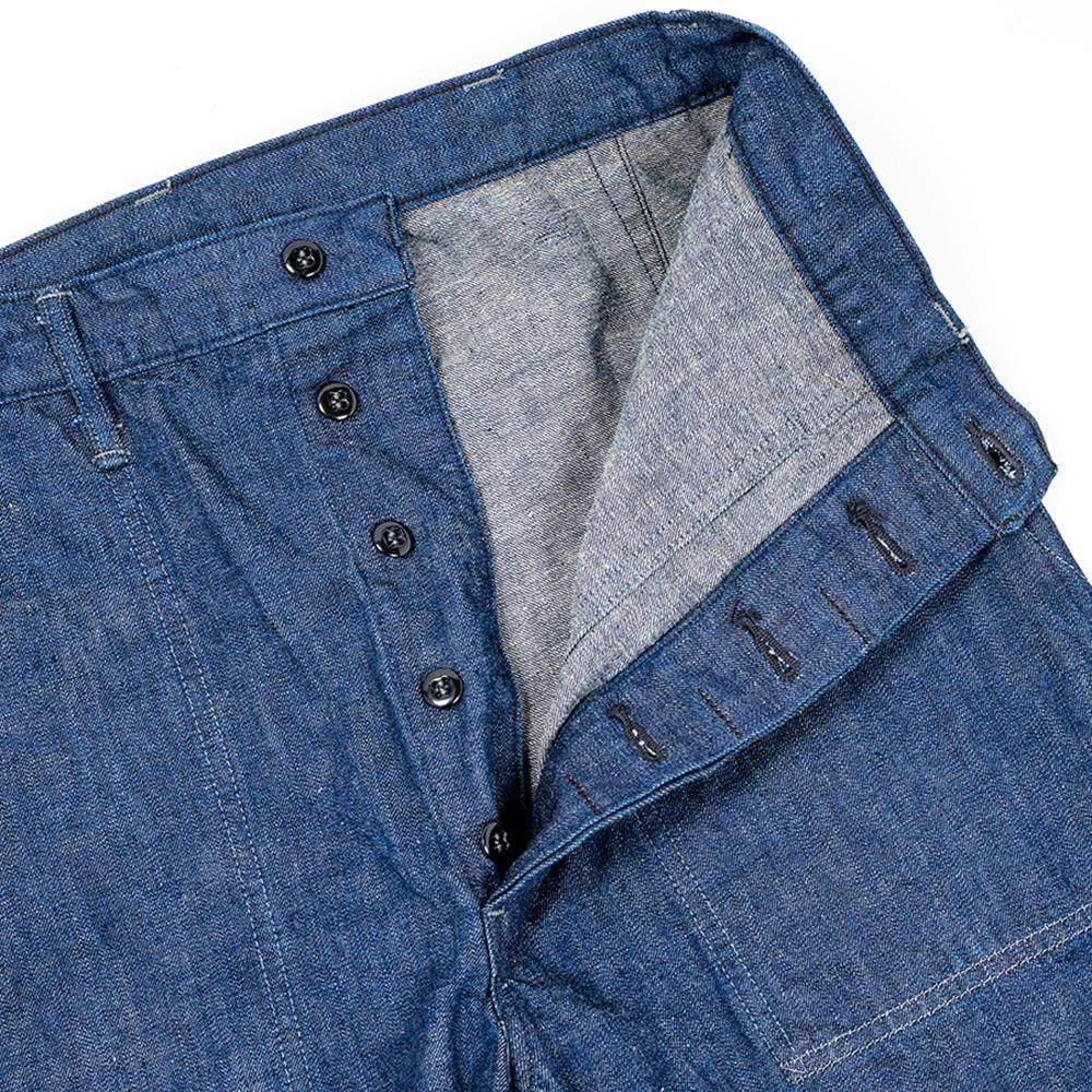 WORKERS K&TH ワーカーズ/ USN Baker Vintage Fit, Brown Back Denim