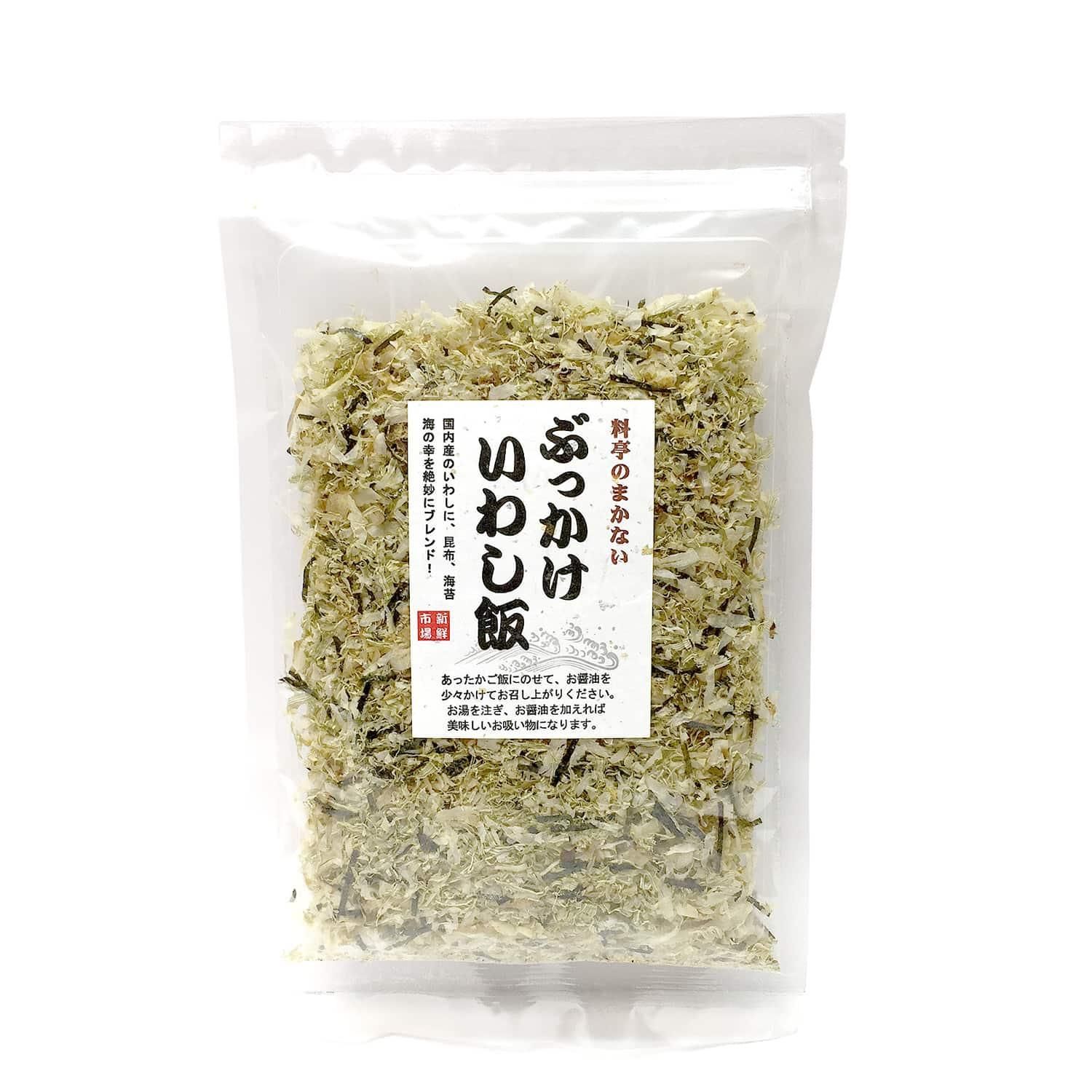 ぶっかけいわし飯 だし素材で作ったふりかけ ぬまくま夢工房 通販 ぶっかけいわし飯 だし素材で作ったふりかけ ぬまくま夢工房 通販
