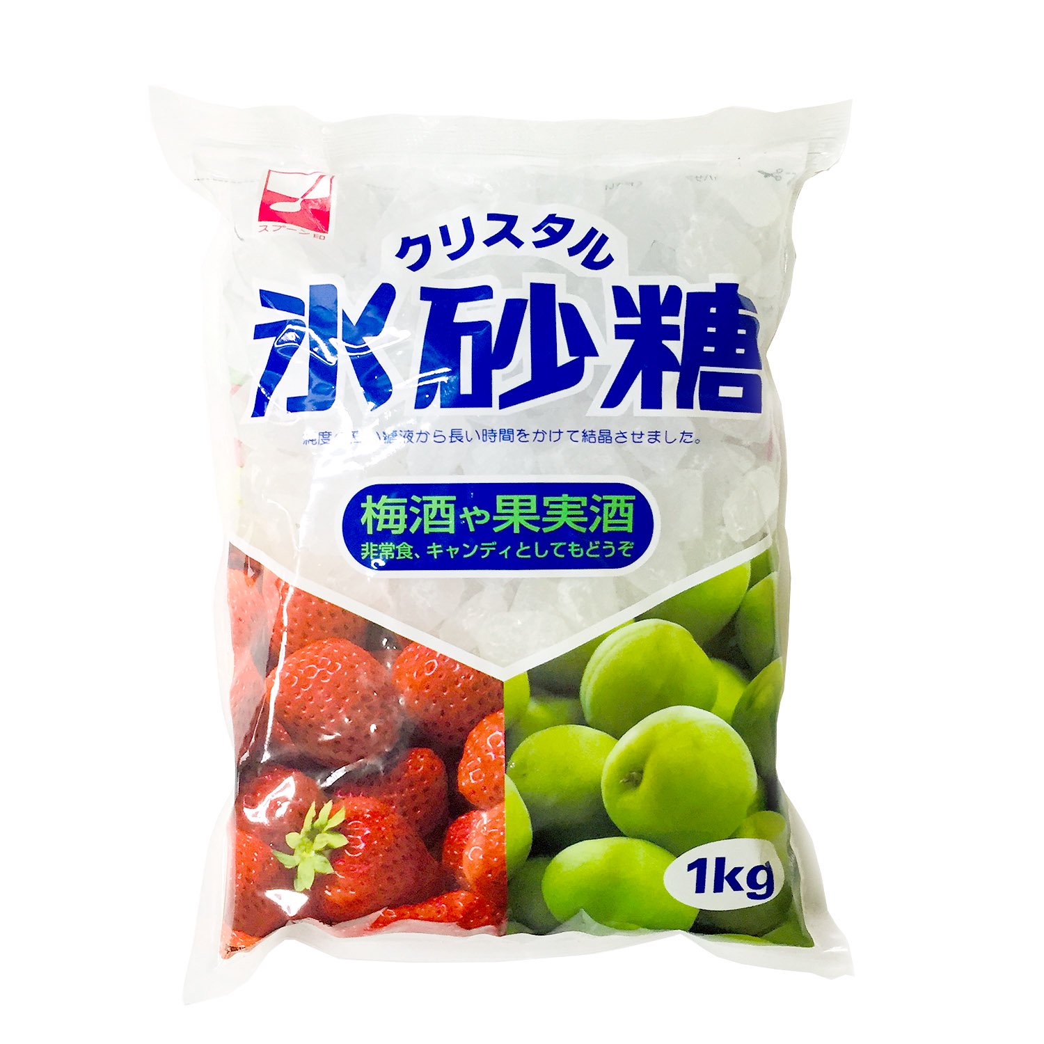 市場 送料無料 1kg×10袋入 氷砂糖クリスタル 馬印 中日本氷糖