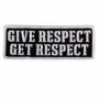 ̤ȯ䡪Give Respect Embroidered  åڥ 桦ѡꥦΥ˺ŬǤ