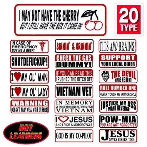 米国直輸入 Hotleathers N 全種 ステッカー バイカー ヘルメット用 シール Sticker モノクロ メットやボディのカスタムに バイク シール デカール ハーレーカスタマージャパン 米国直輸入 Hotleathers N 全種 ステッカー バイカー ヘルメット用 シール Sticker モノクロ メットやボディのカスタムに バイク シール デカール ハーレーカスタマージャパン