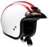 Z1Rヘルメット　ジミーレトロ　ホワイト/レッド