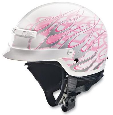 Z1Rヘルメット ノーマッドヘルファイヤー ホワイト/ピンク - ハーレー ...