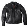 ホットレザー   Men's Medium Weight Leather Racer Jacket