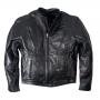 ۥåȥ쥶   Leather Motorcycle Jacket Black