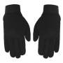 ホットレザー　Plain Black Mechanics Gloves