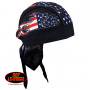 ホットレザー　American Bike Headwrap Black