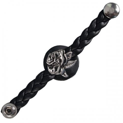 Hot Leathers Braided Rose Vest Extender VXL1011 4