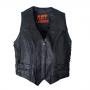 ۥåȥ쥶 Ladies Black Leather Vest