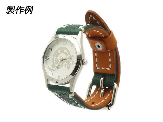 【型紙】腕時計ベルト（貼り合わせタイプ）/Pkatagami402